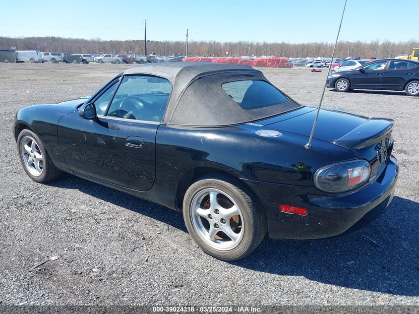 2002 Mazda Mx-5 Miata Ls VIN: JM1NB353720231663 Lot: 39024318