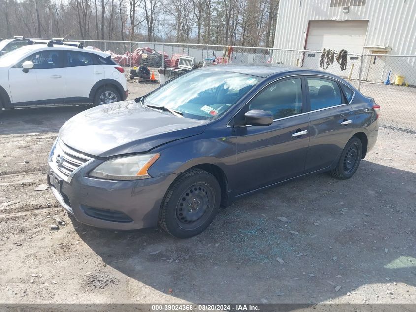 3N1AB7AP3EY215777 | 2014 NISSAN SENTRA