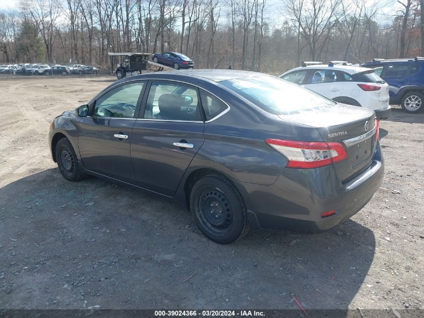 3N1AB7AP3EY215777 | 2014 NISSAN SENTRA