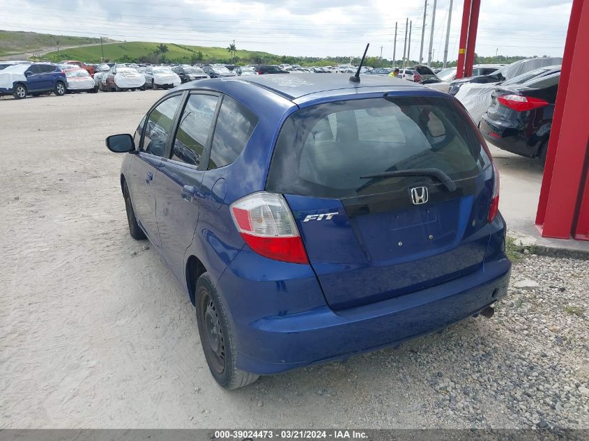 JHMGE8G29AS022914 | 2010 HONDA FIT