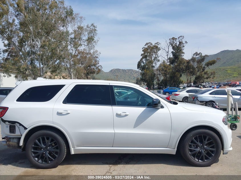 2016 DODGE DURANGO SXT - 1C4RDHAG6GC387183