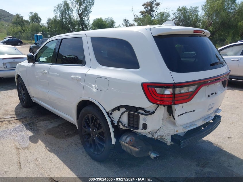 2016 DODGE DURANGO SXT - 1C4RDHAG6GC387183