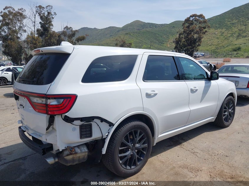 2016 DODGE DURANGO SXT - 1C4RDHAG6GC387183