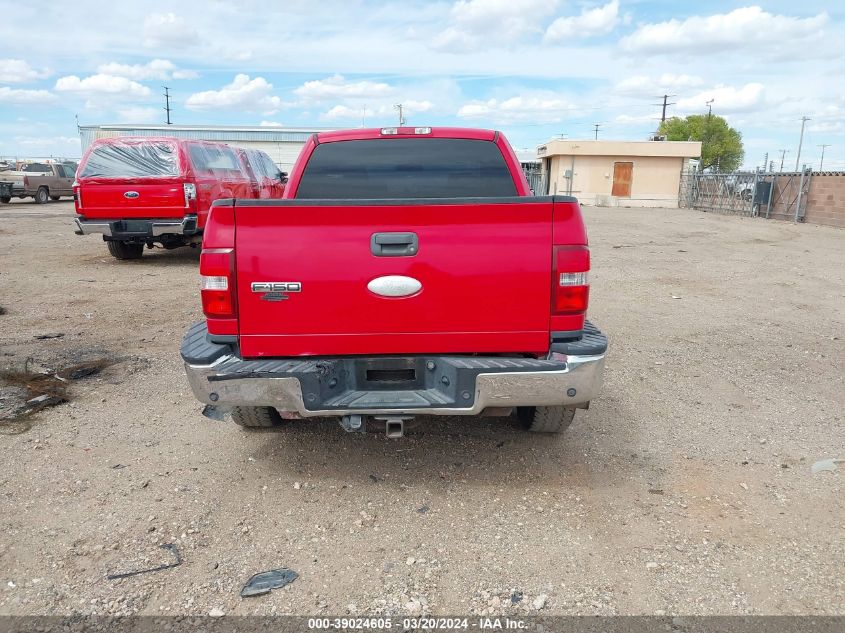 2006 Ford F-150 Stx/Xlt VIN: 1FTRX02W26KB54369 Lot: 39024605