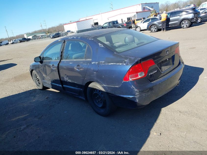 2HGFA16528H520032 | 2008 HONDA CIVIC