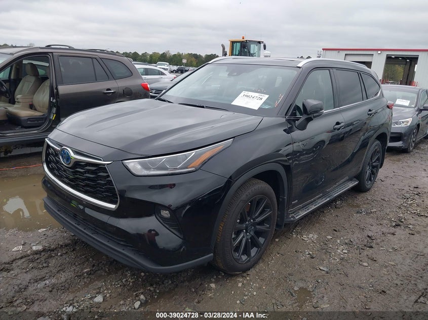 2023 TOYOTA HIGHLANDER VIN: 5TDXBRCH1PS580154