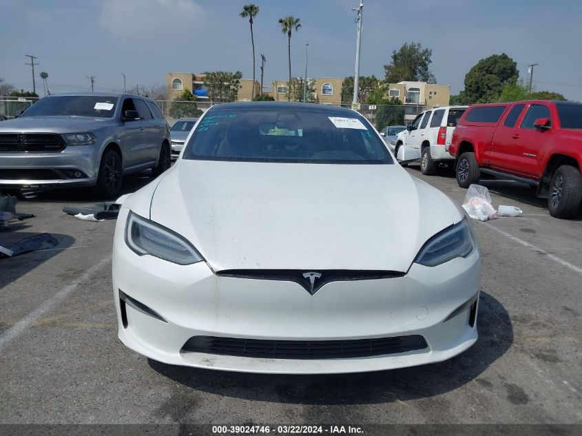 2021 Tesla Model S Long Range Dual Motor All-Wheel Drive VIN: 5YJSA1E55MF428508 Lot: 39024746