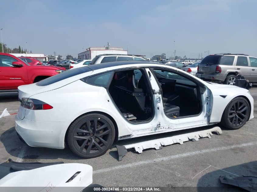 2021 Tesla Model S Long Range Dual Motor All-Wheel Drive VIN: 5YJSA1E55MF428508 Lot: 39024746