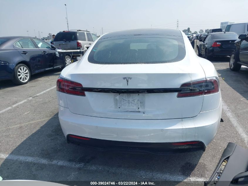 2021 Tesla Model S Long Range Dual Motor All-Wheel Drive VIN: 5YJSA1E55MF428508 Lot: 39024746