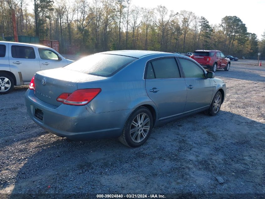 4T1BK36B87U187225 | 2007 TOYOTA AVALON