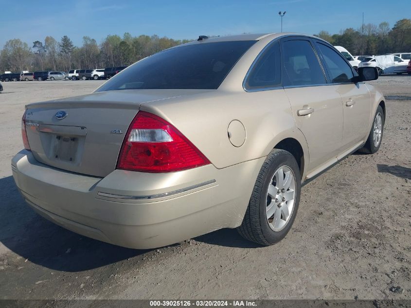 2007 Ford Five Hundred Sel VIN: 1FAFP241X7G123459 Lot: 40542730