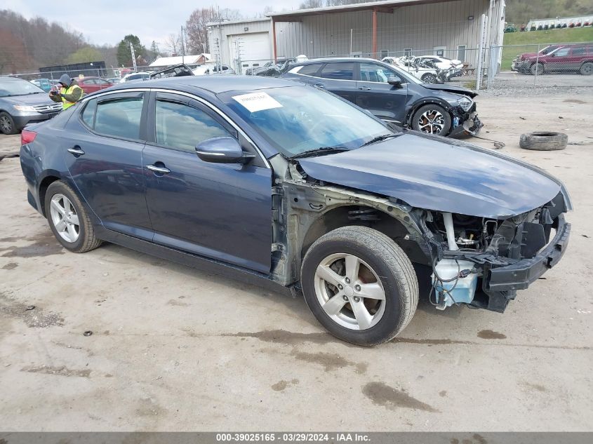 2015 Kia Optima Lx VIN: KNAGM4A77F5570687 Lot: 43418817