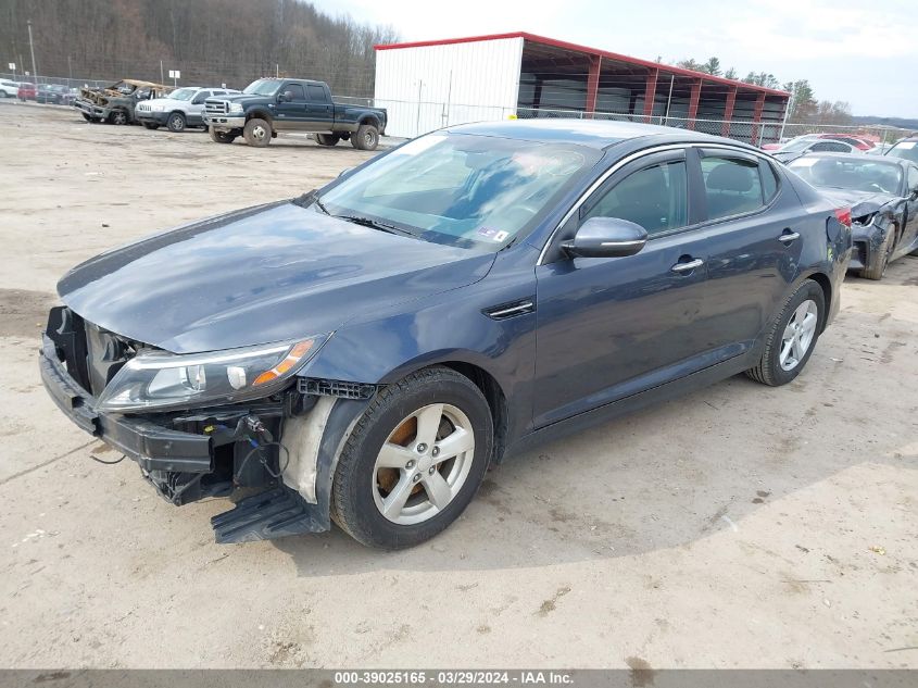 2015 Kia Optima Lx VIN: KNAGM4A77F5570687 Lot: 43418817