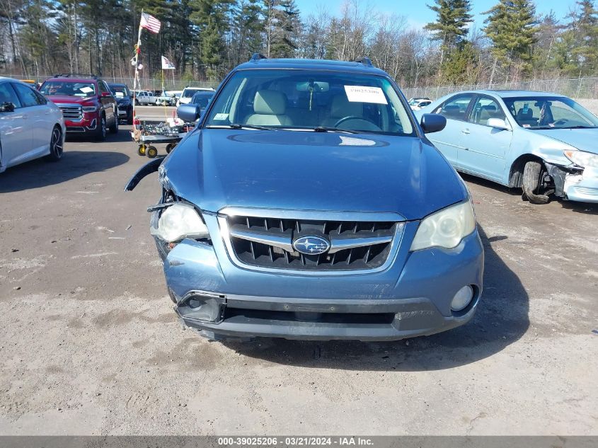 4S4BP62C087363816 | 2008 SUBARU OUTBACK