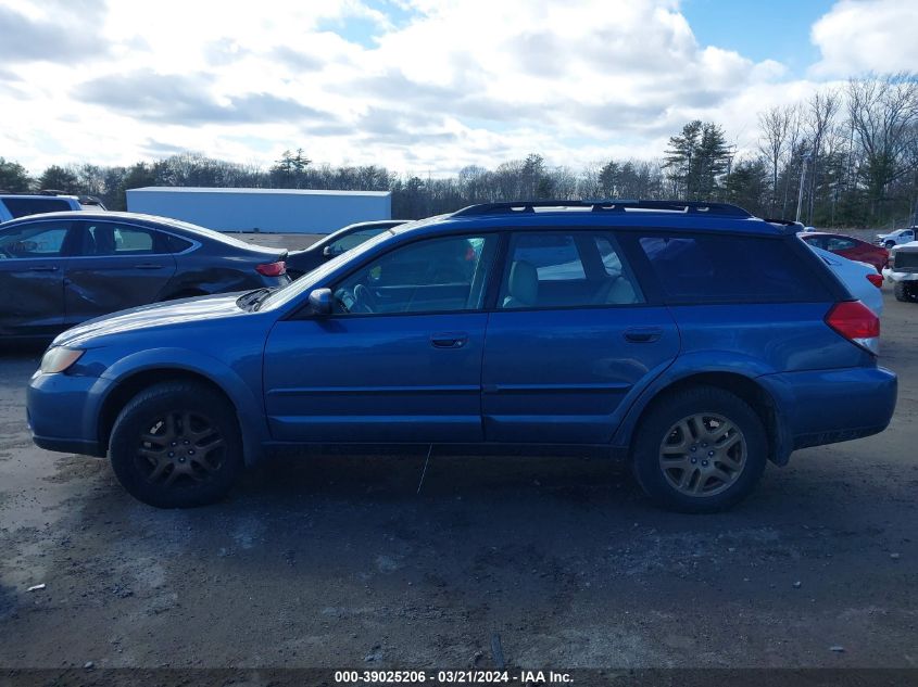 4S4BP62C087363816 | 2008 SUBARU OUTBACK