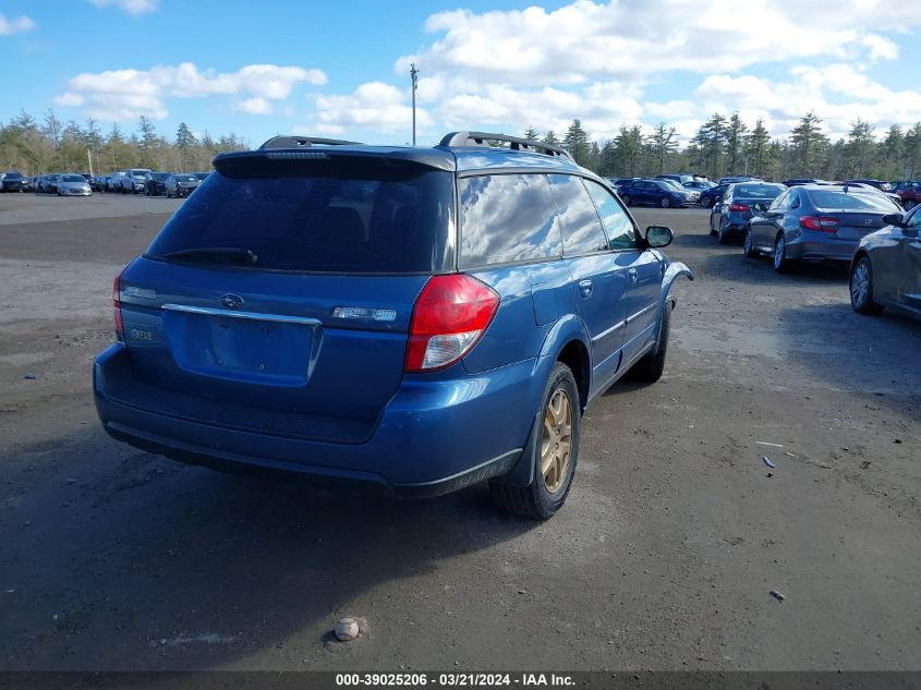 4S4BP62C087363816 | 2008 SUBARU OUTBACK