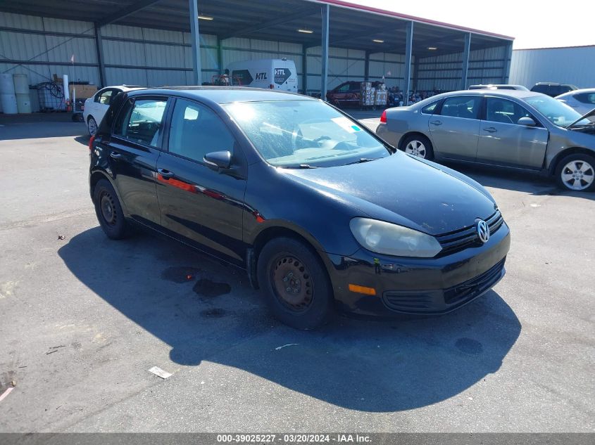 WVWDA7AJXAW314171 2010 Volkswagen Golf 4-Door