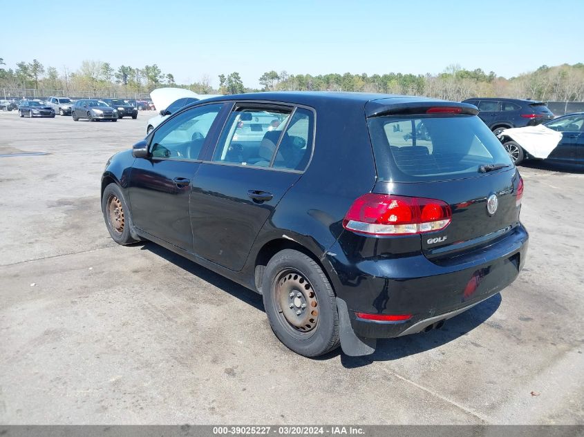 WVWDA7AJXAW314171 2010 Volkswagen Golf 4-Door