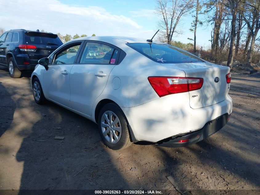 KNADM4A38E6341119 | 2014 KIA RIO