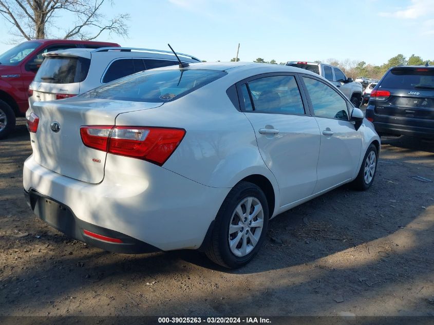 KNADM4A38E6341119 | 2014 KIA RIO