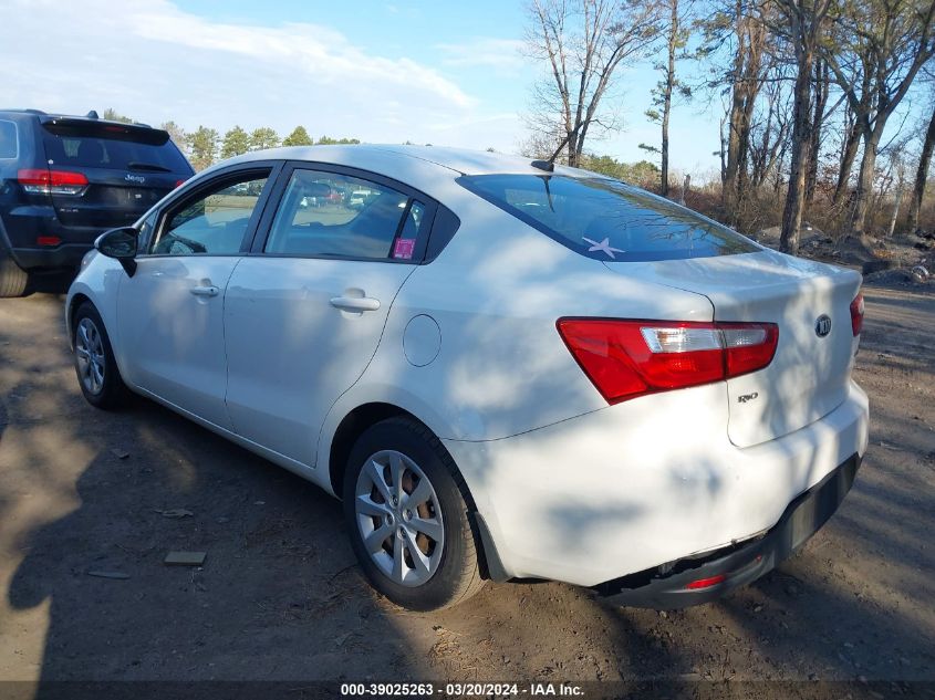 KNADM4A38E6341119 | 2014 KIA RIO