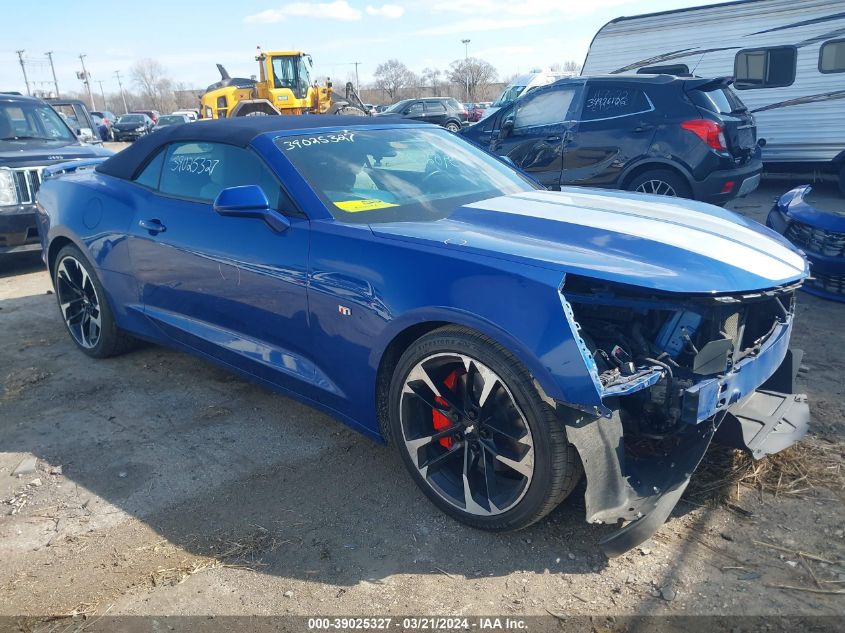 2021 CHEVROLET CAMARO RWD  1LT - 1G1FB3DXXM0129780