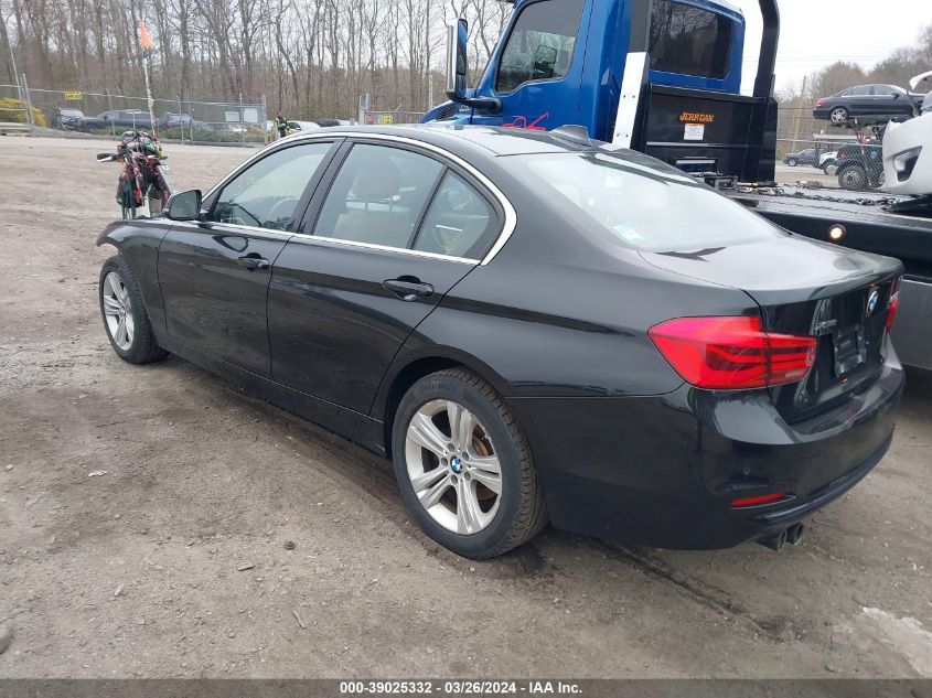 2017 BMW 330I xDrive VIN: WBA8D9G37HNU65785 Lot: 39025332