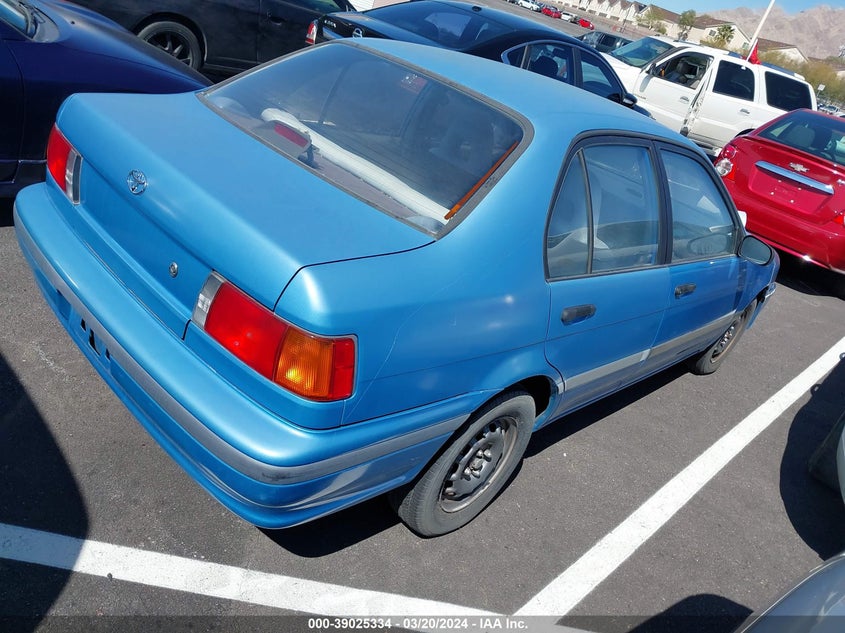 1991 Toyota Tercel Deluxe VIN: JT2EL43A5M0127575 Lot: 39025334