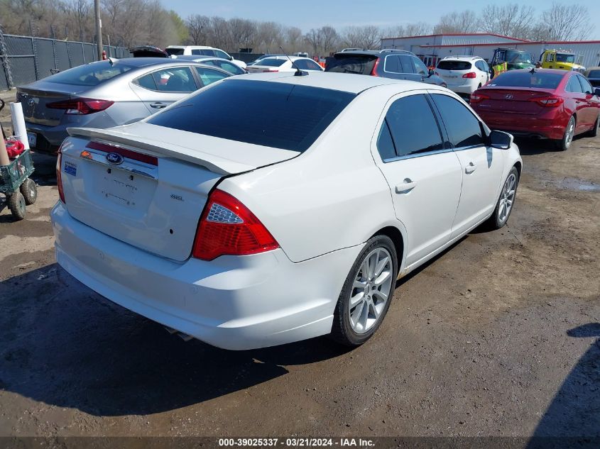 2010 Ford Fusion Sel VIN: 3FAHP0JA0AR152440 Lot: 39025337