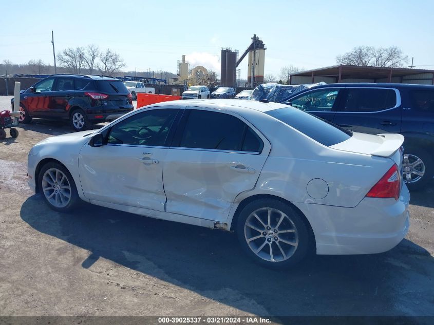 2010 Ford Fusion Sel VIN: 3FAHP0JA0AR152440 Lot: 39025337