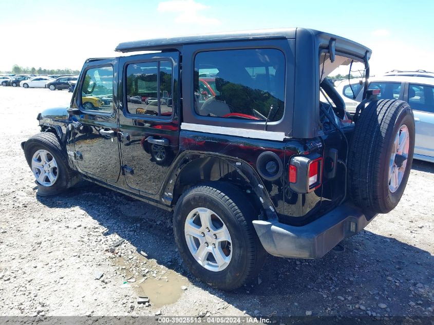 2021 Jeep Wrangler Unlimited Sport S 4X4 VIN: 1C4HJXDN9MW525253 Lot: 39025513