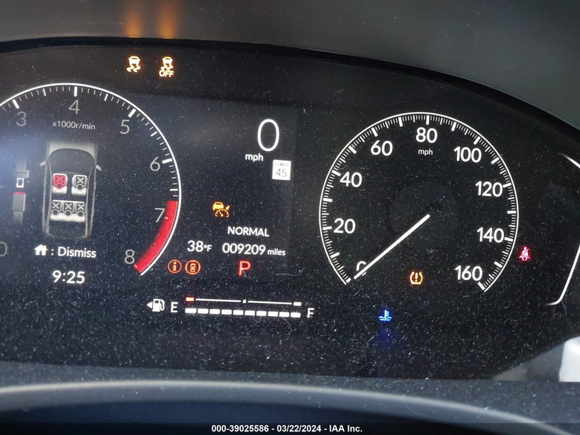 2023 HONDA CIVIC 2.0L I-4 DI, DOHC, V(VIN: 2HGFE2F51PH548574