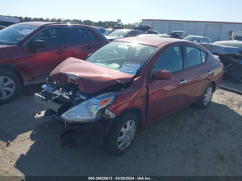 2019 Nissan Versa 1.6 Sv VIN: 3N1CN7AP8KL809550 Lot: 39025613