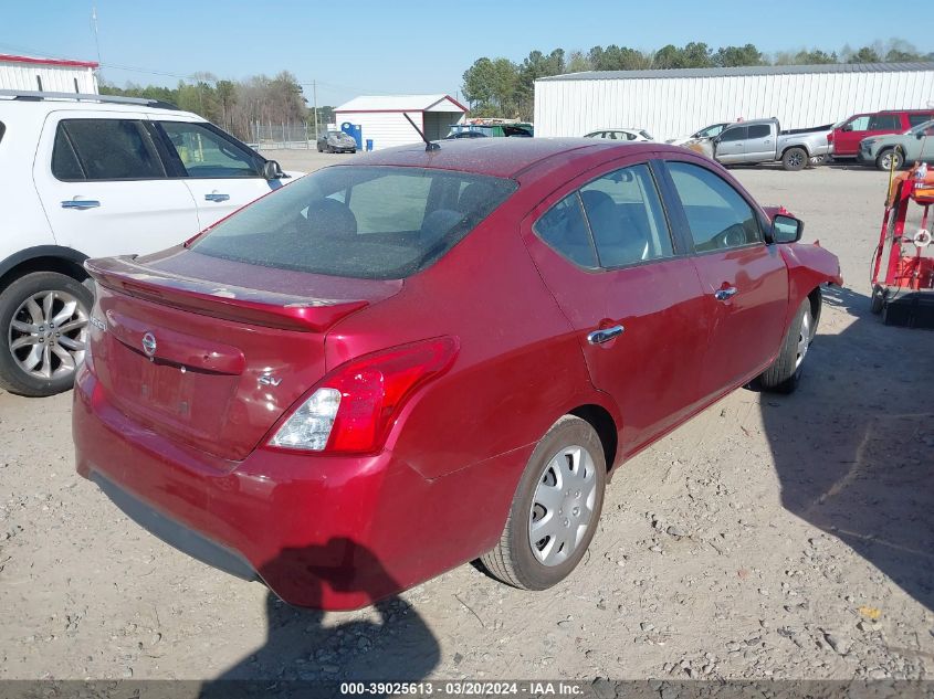 2019 Nissan Versa 1.6 Sv VIN: 3N1CN7AP8KL809550 Lot: 39025613