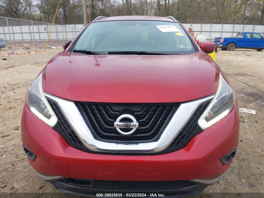 2018 NISSAN MURANO SV - 5N1AZ2MH2JN103538