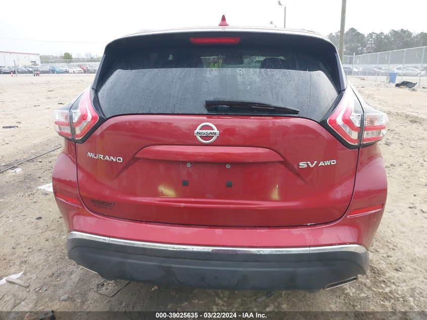 2018 NISSAN MURANO SV - 5N1AZ2MH2JN103538