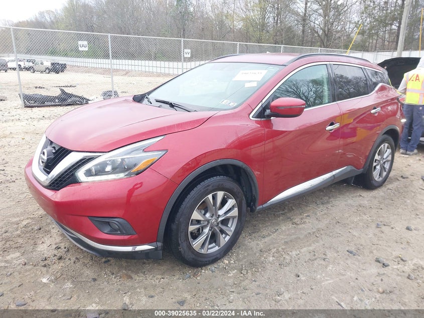 2018 NISSAN MURANO SV - 5N1AZ2MH2JN103538