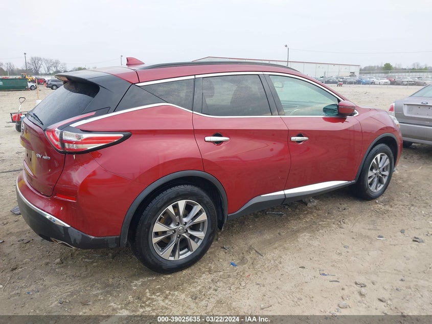 2018 NISSAN MURANO SV - 5N1AZ2MH2JN103538