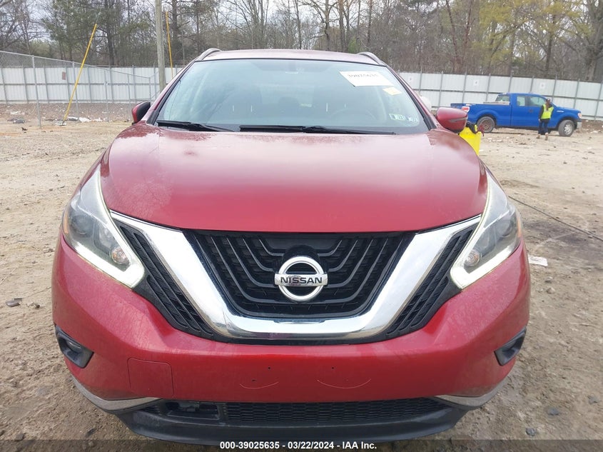 2018 NISSAN MURANO SV - 5N1AZ2MH2JN103538