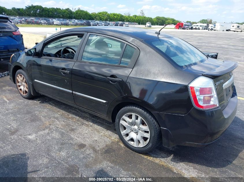 3N1AB6AP4CL624519 | 2012 NISSAN SENTRA