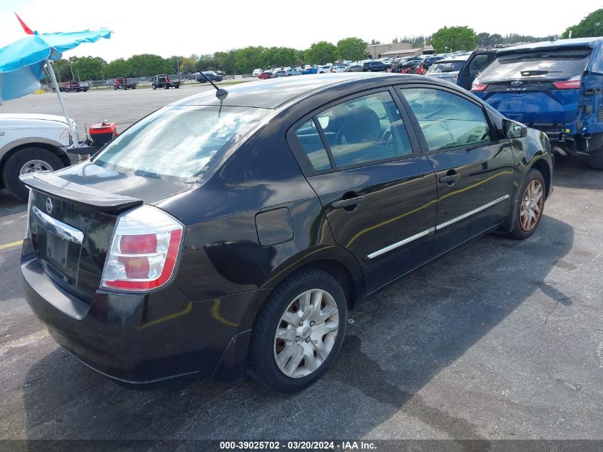 3N1AB6AP4CL624519 | 2012 NISSAN SENTRA