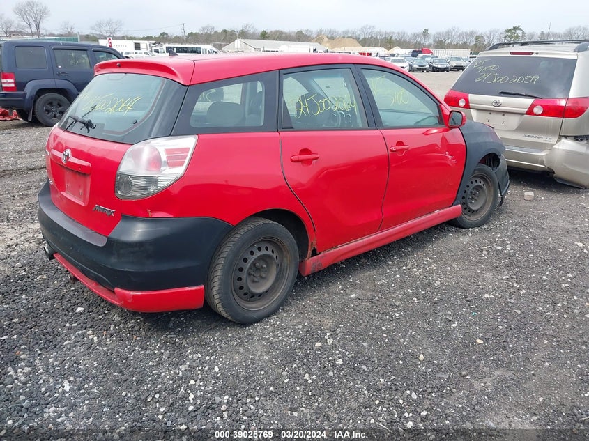 2005 Toyota Matrix Xr VIN: 2T1KR32E05C349701 Lot: 39025769
