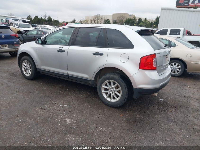 2014 Ford Edge Se VIN: 2FMDK3GCXEBB00346 Lot: 39025811