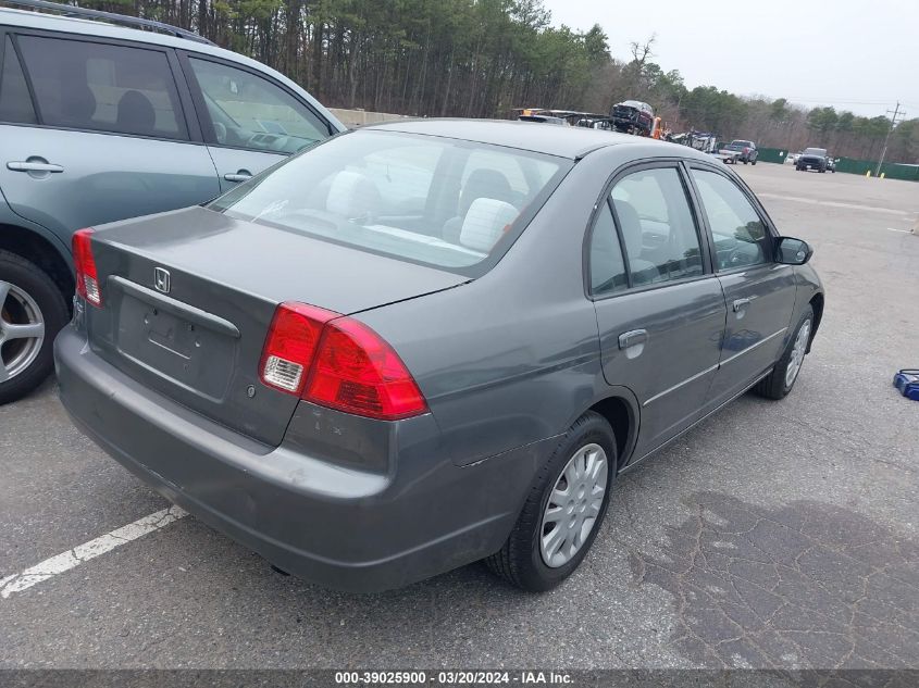 2HGES16644H521775 | 2004 HONDA CIVIC