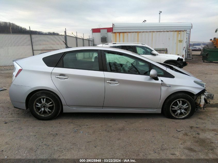 2010 Toyota Prius Iii VIN: JTDKN3DU0A1001556 Lot: 39025948