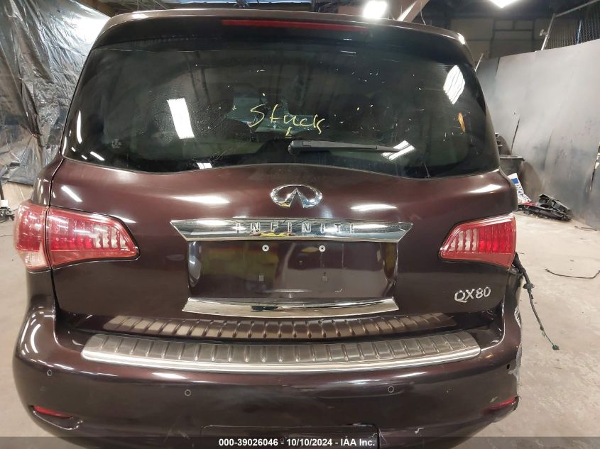 2015 Infiniti Qx80 VIN: JN8AZ2NE6F9086319 Lot: 39026046