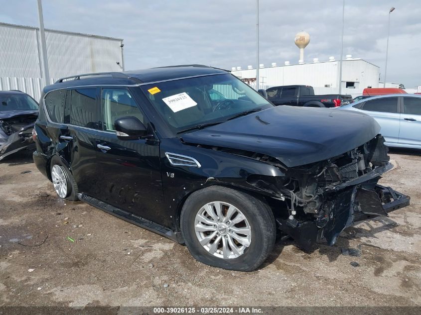 2017 Nissan Armada Sv VIN: JN8AY2ND7H9007513 Lot: 39775511