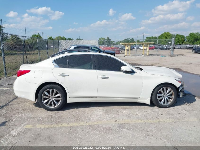 2017 Infiniti Q50 2.0T Premium VIN: JN1CV7AR1HM682771 Lot: 39026222