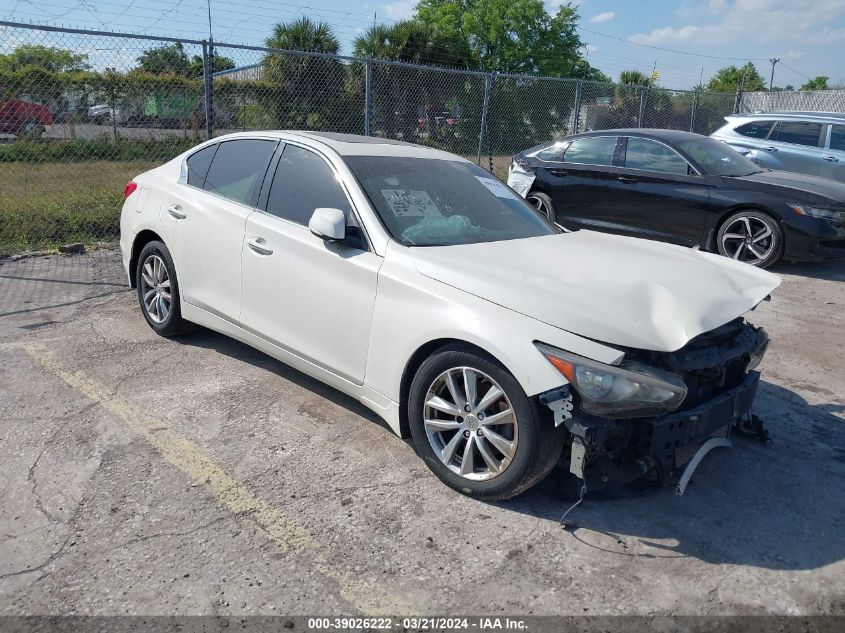 2017 Infiniti Q50 2.0T Premium VIN: JN1CV7AR1HM682771 Lot: 39026222