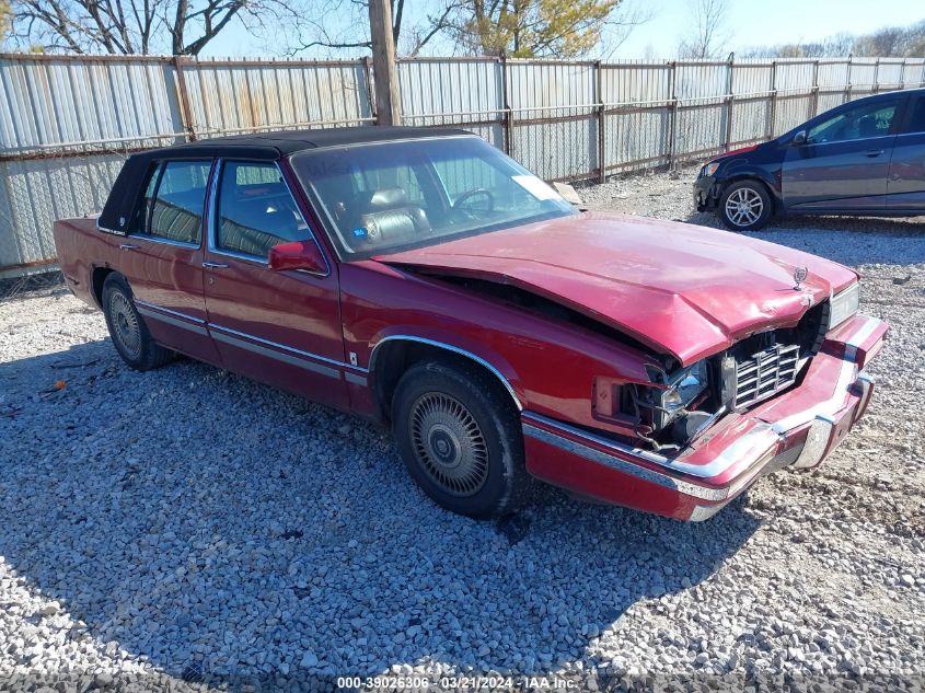 1993 Cadillac Deville VIN: 1G6CD53B8P4330101 Lot: 39026306